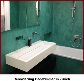 Renovierung Badezimmer in Zrich